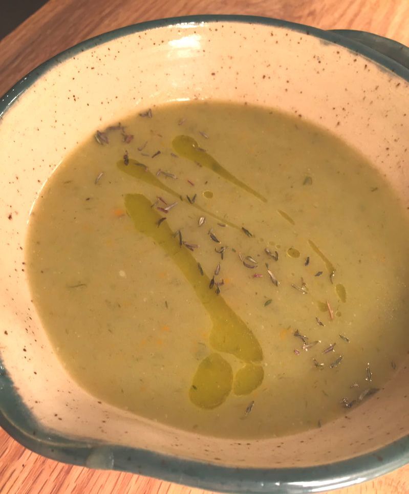 low fodmap potato leek soup recipe